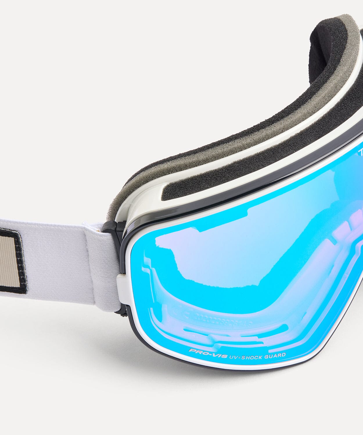 Valdez Goggle Gloss White Ski Goggles Tres 