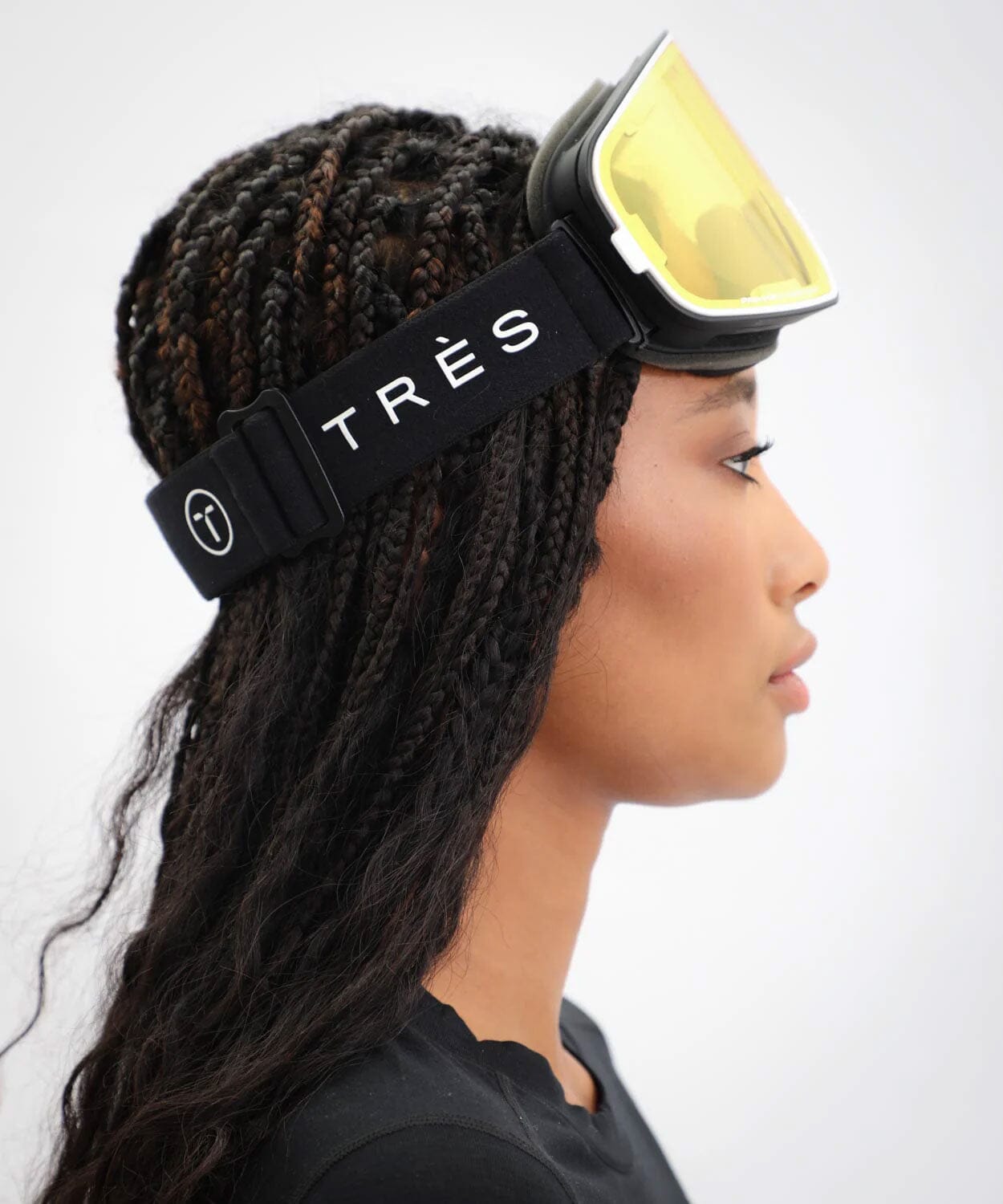 Valdez Goggle Matt Black Ski Goggles Tres 