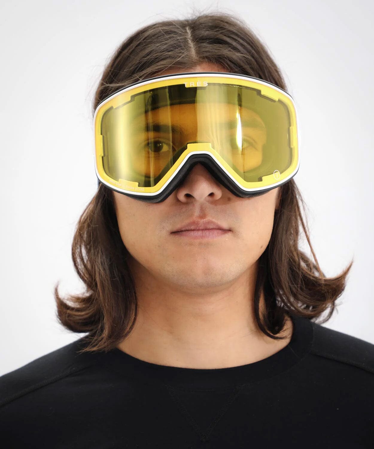 Valdez Goggle Matt Black Ski Goggles Tres 