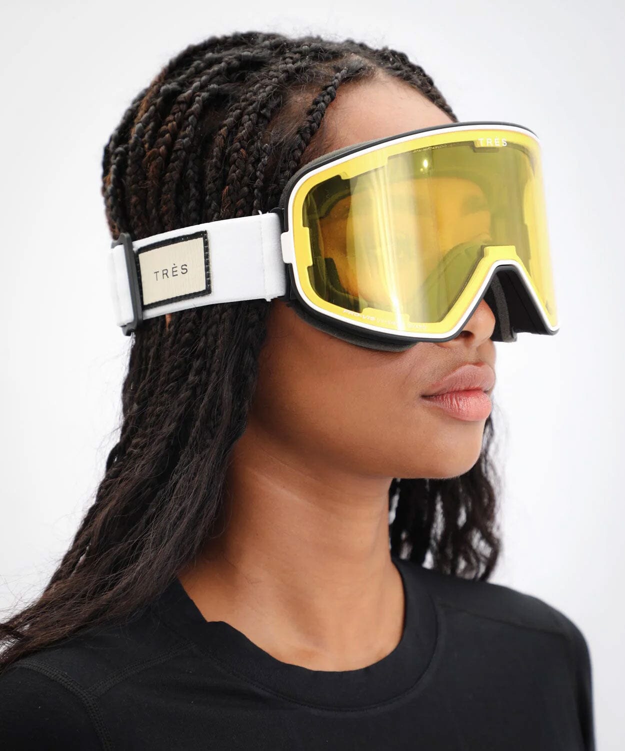 Valdez Goggle Matt Black Ski Goggles Tres 