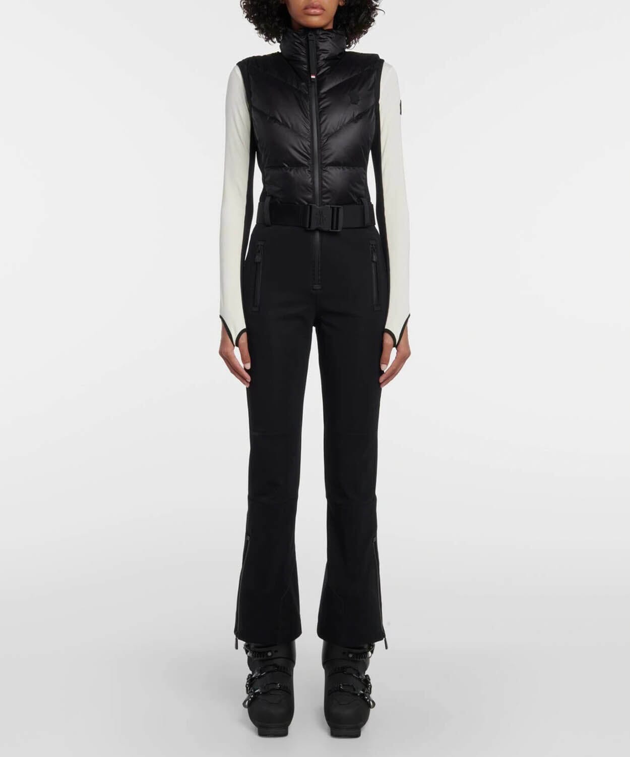 Women's All in One Skisuit One Piece Suits Moncler Black S 