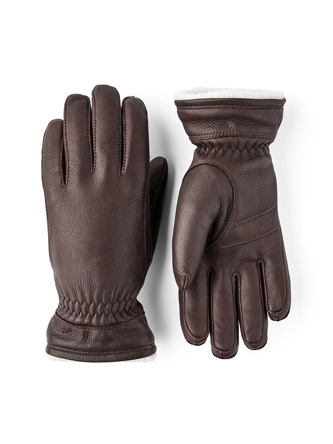 Women's Buvika Deerskin Glove Hestra Chocolate 6 