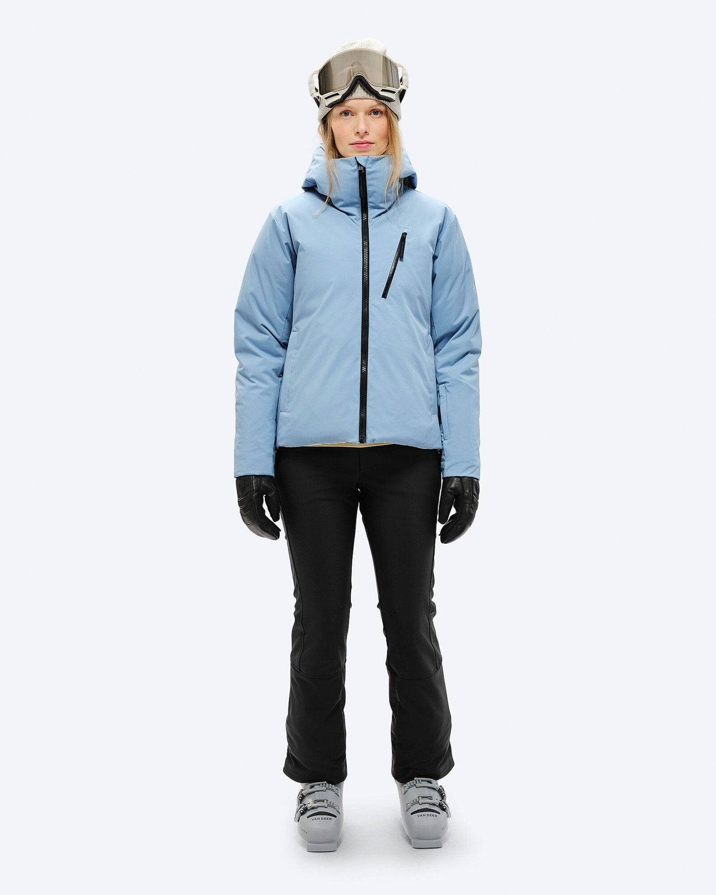 Women's D-5 Pertex Reversible Tecno Down Jacket Ski Jackets The Mountain Studio 