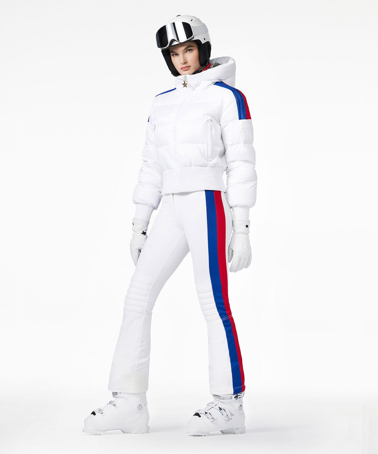 Women's La Face Ski Jacket Ski Jackets Goldbergh White 34/XS 