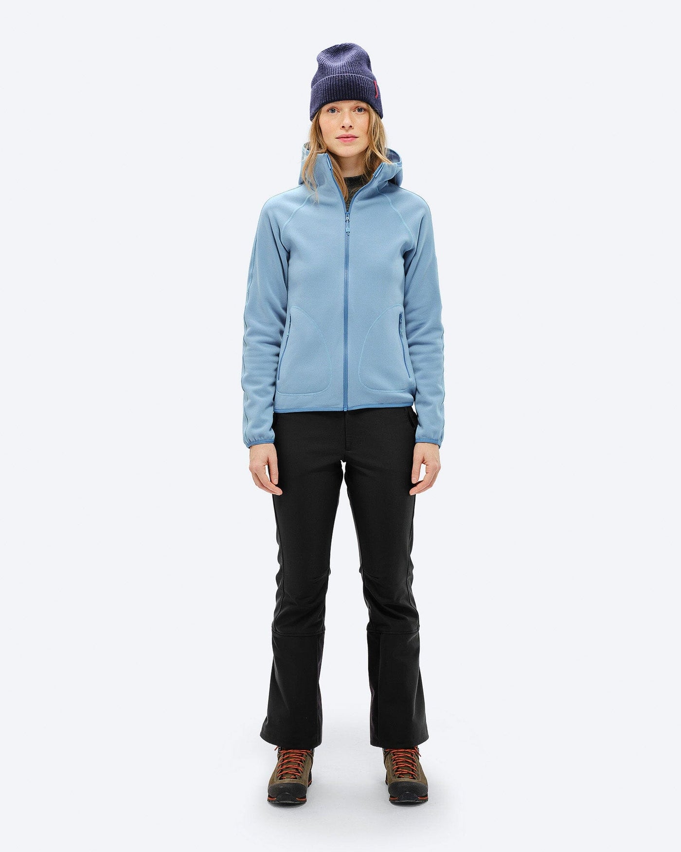 Women's M-2 Tech Fleece Hood Sweaters | Knitwear The Mountain Studio 