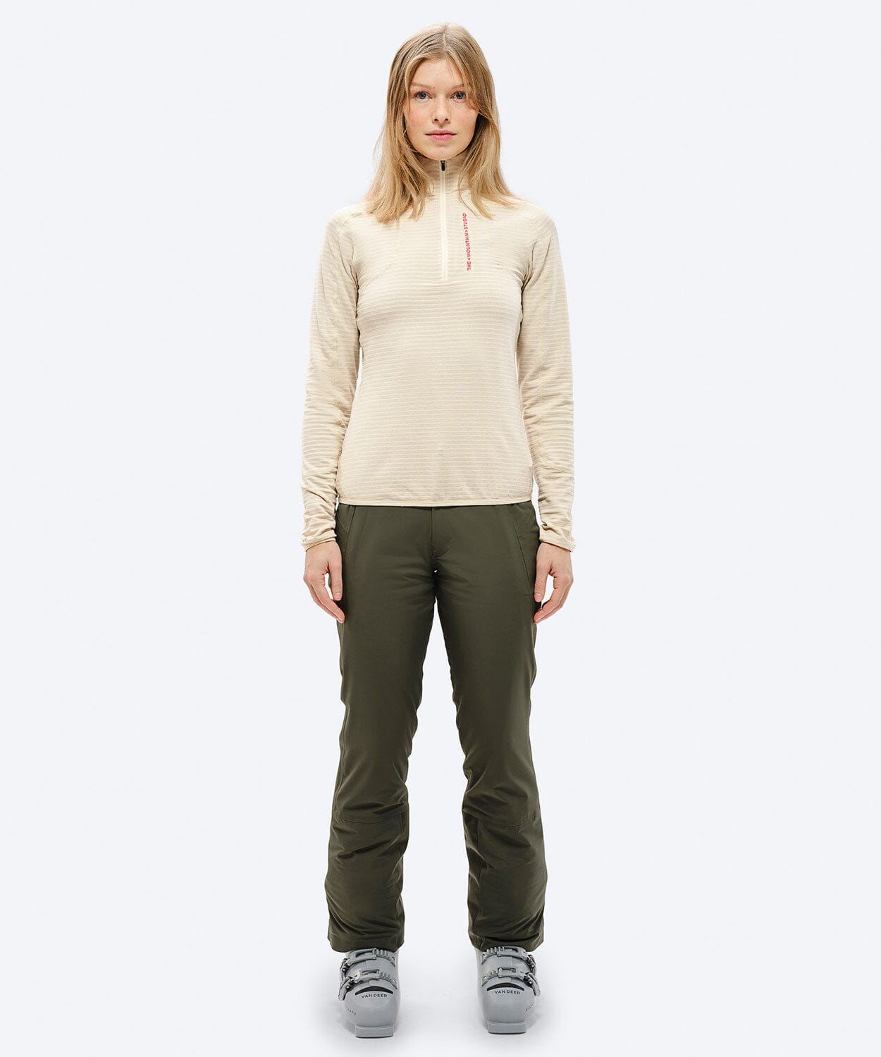 Women's M-3 Light Tech Fleece Half Zip Mid Layer The Mountain Studio 