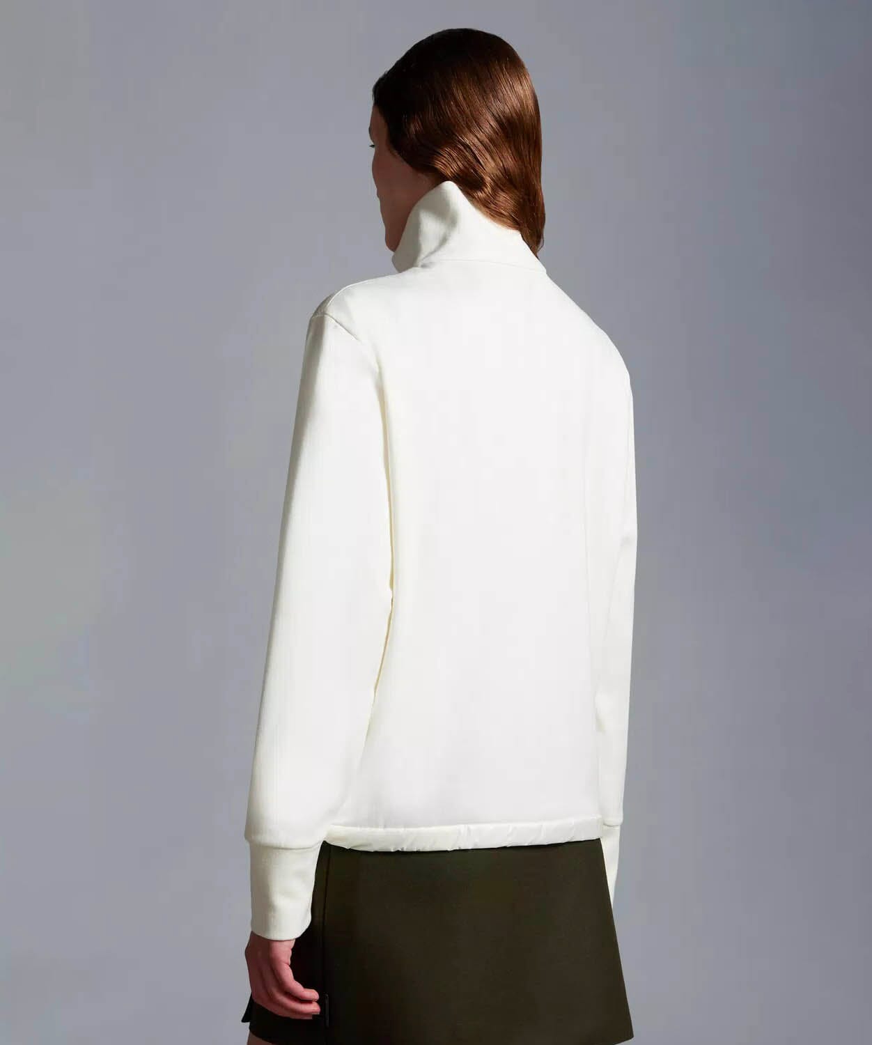 Women's Padded Zip-Up Sweatshirt Sweaters | Knitwear Moncler 