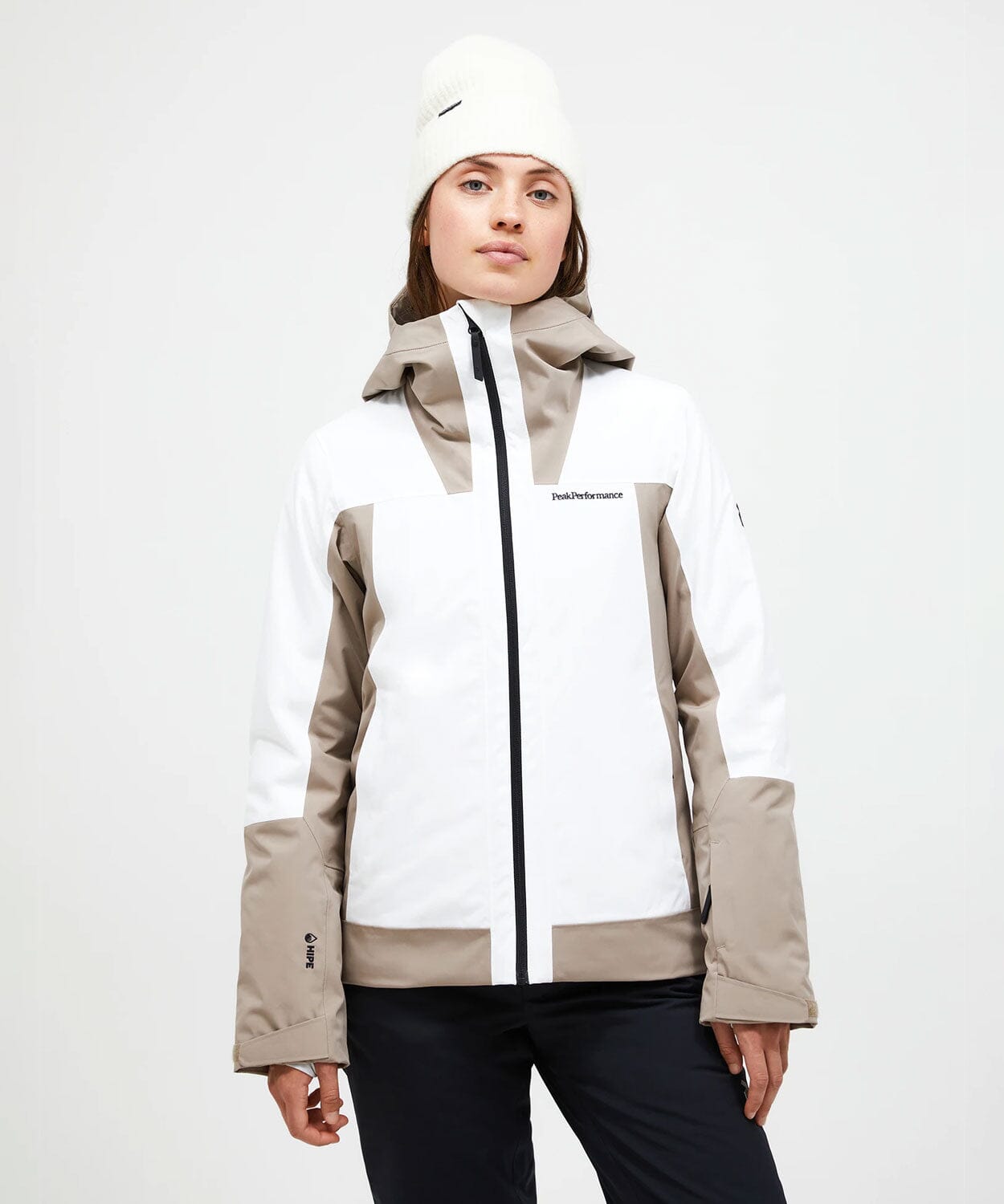 Women's Rider Tech Insulated Jacket Ski Jackets Peak Performance Offwhite / Avid Beige XS 