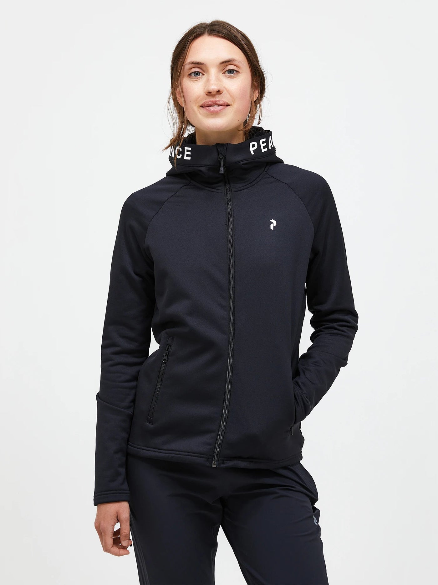 Women's Rider Zip Hood Mid-Layer Mid Layer Peak Performance 