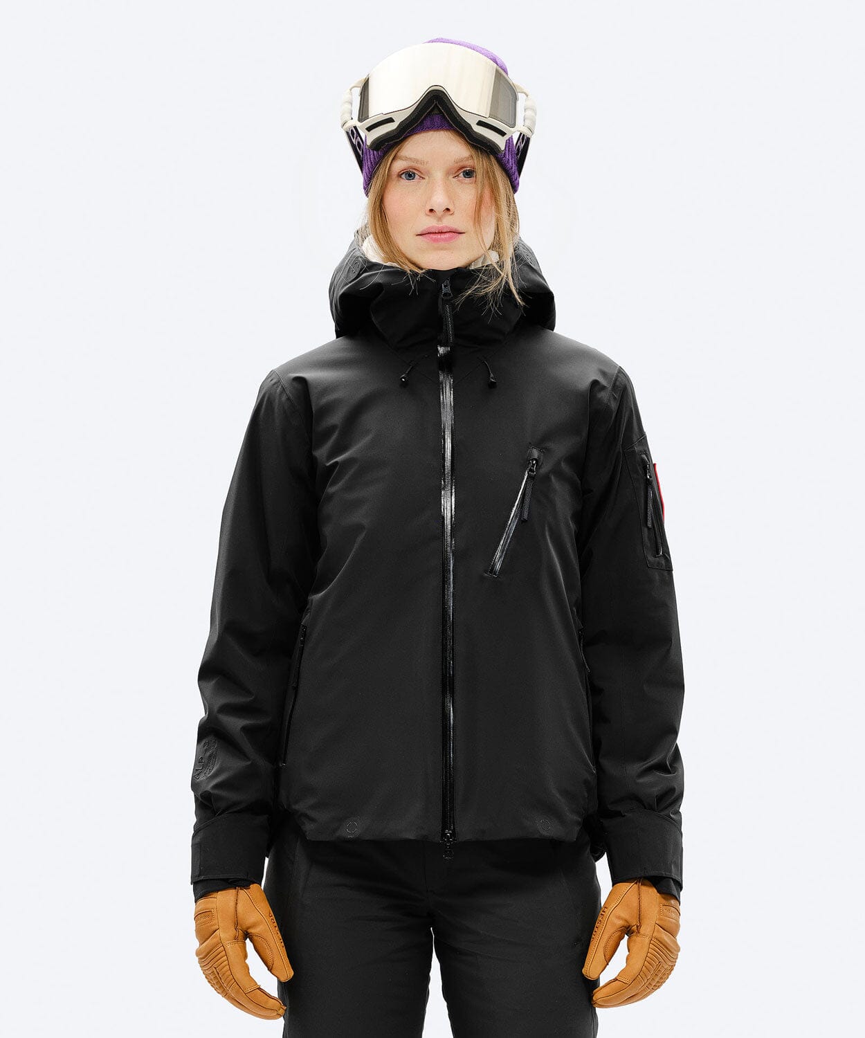 Women's S-5 2L Stretch Insulated Jacket Ski Jackets The Mountain Studio Black Onyx XS 