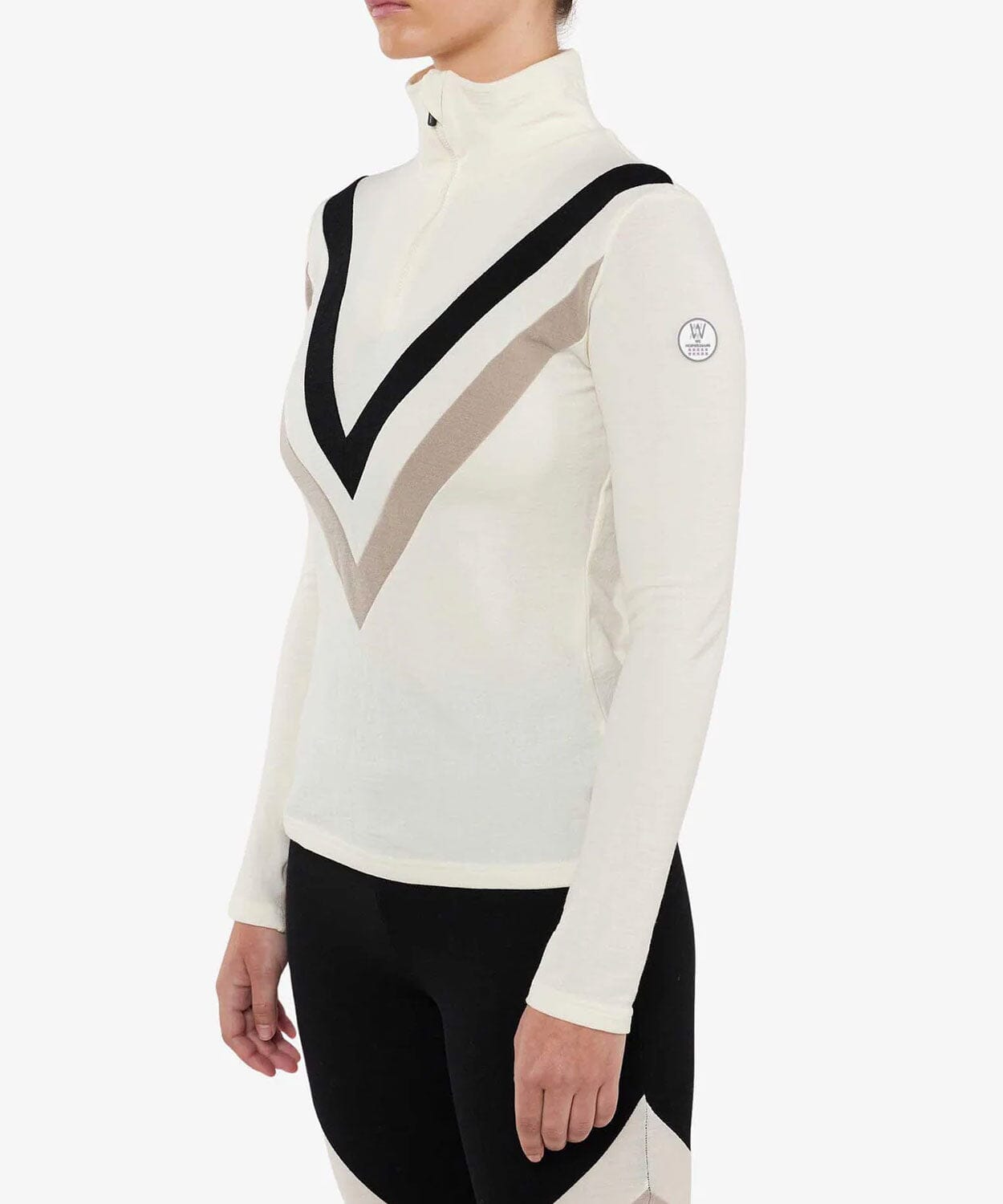 Women’s Voss Chevron ZipUp Base Layers | Thermals We Norwegians 