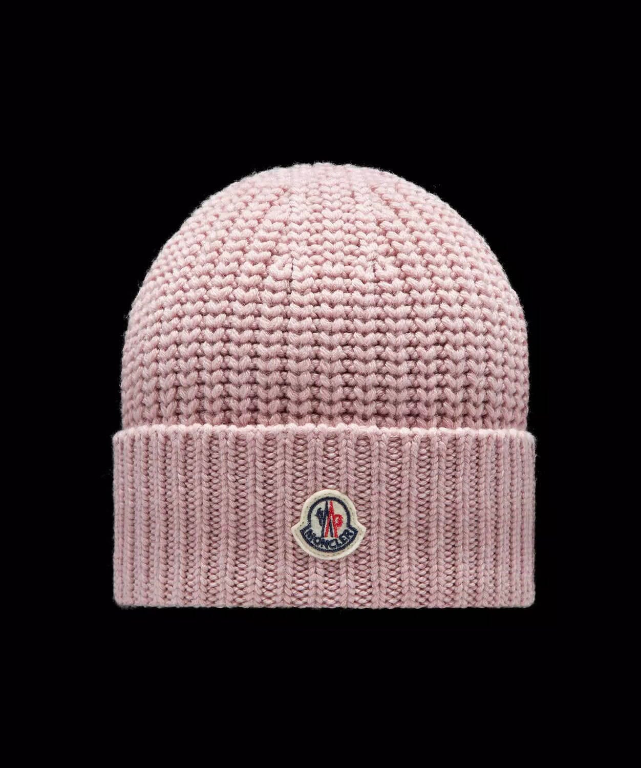 Moncler Pink Wool Beanie Sale Moncler Wool Moncler Hue Baby