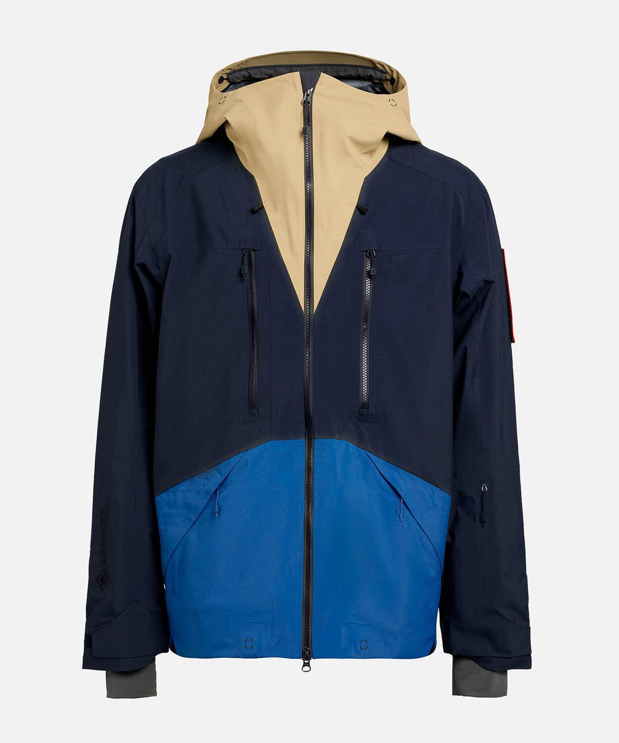 Z-2 Gore-Tex Pro 3L Shell Jacket Ski Jackets The Mountain Studio Dark Navy, Blue Quartz, Sand XS 