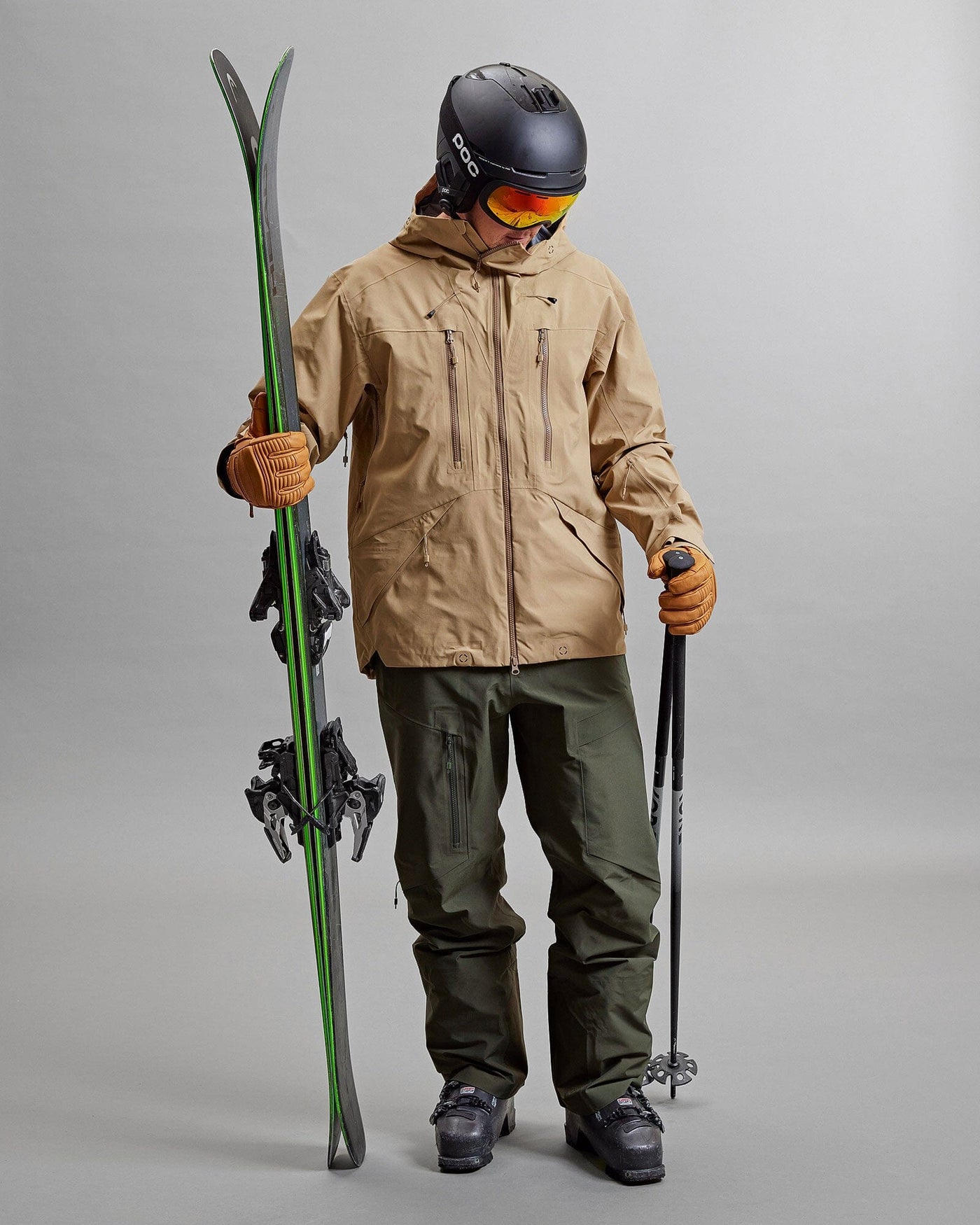 Z-2 HD GORE-TEX Pro 3L Shell Jacket Ski Jackets The Mountain Studio 