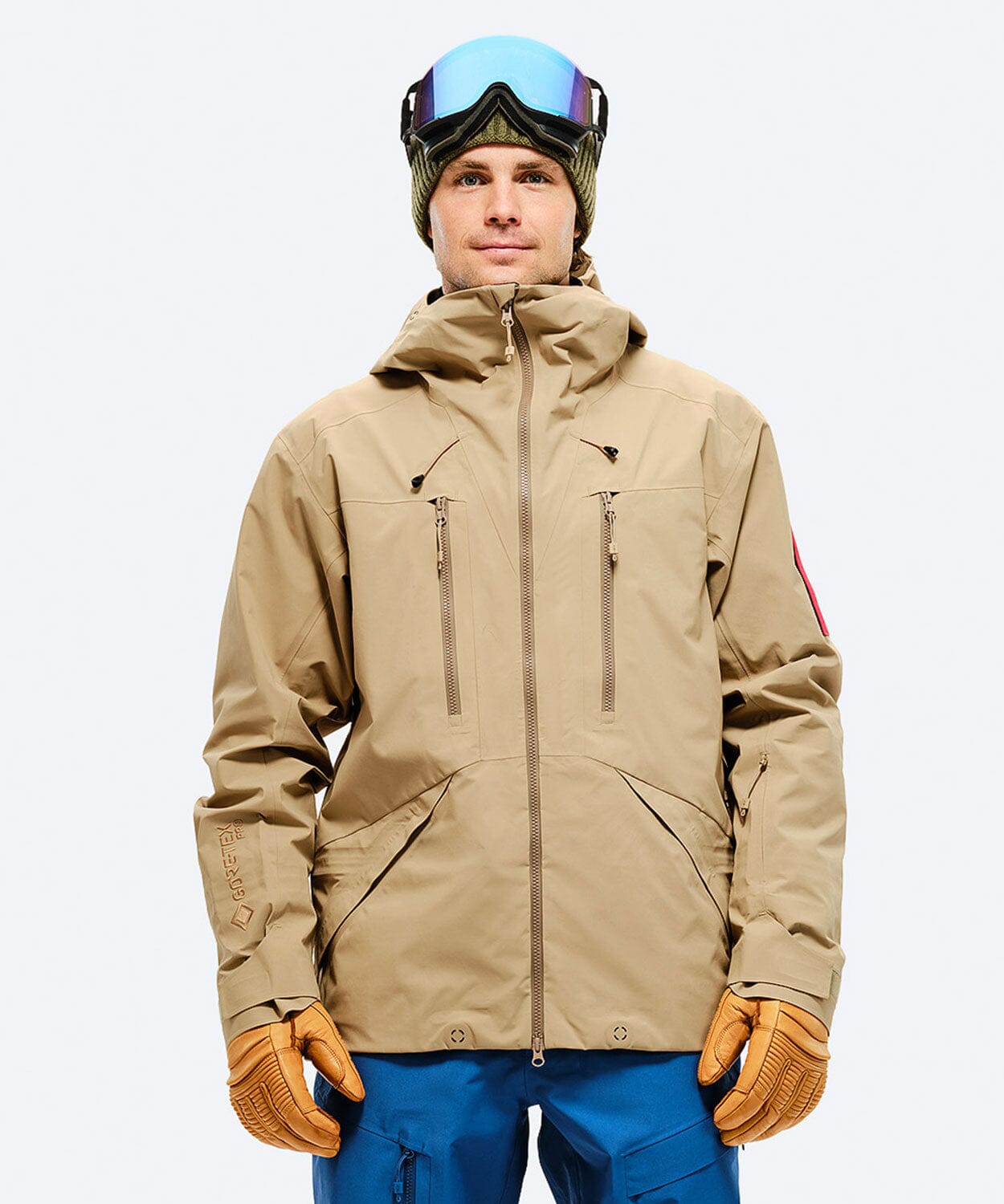 スキー XD-CORE 3LAYER SHELL MOUNTAINPARKAJACKET Men's MTN Surf Recycled Shell Jacket 2025 | Jones Snowboards