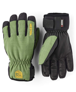 Ferox Primaloft 5 finger Glove Gloves Hestra Green 4 