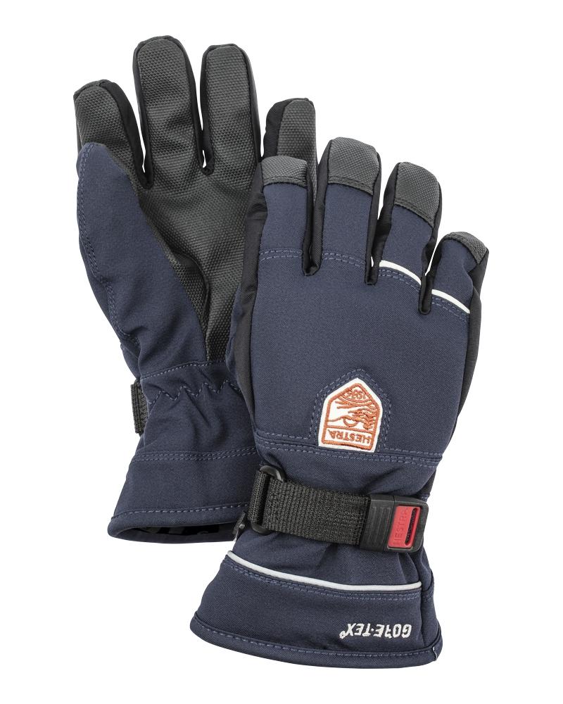 Gore-Tex Flex Jr. 5-finger Gloves Hestra Navy/Black 3 