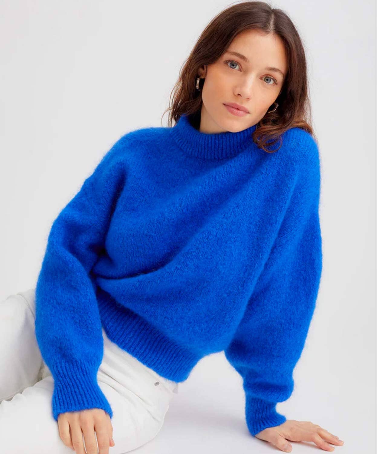 Jane Sweater Sweaters | Knitwear Surprise Electric Blue 1 