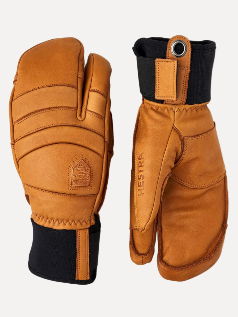 Leather Fall Line 3 Finger Gloves Hestra Cork / Cork 8 