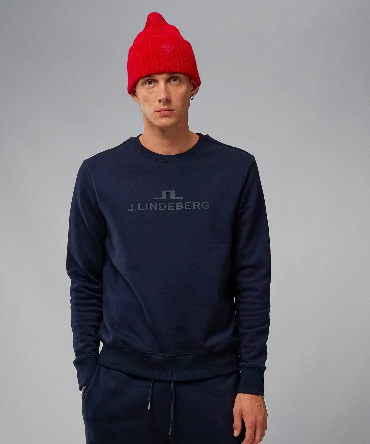 Men's Alpha Hood Sweaters | Knitwear J.Lindeberg JL Navy S 