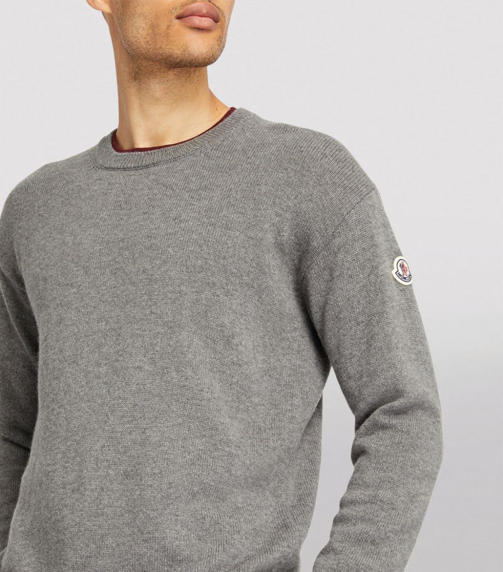 Mens Cashmere Crewneck Sweater Sweaters | Knitwear Moncler 