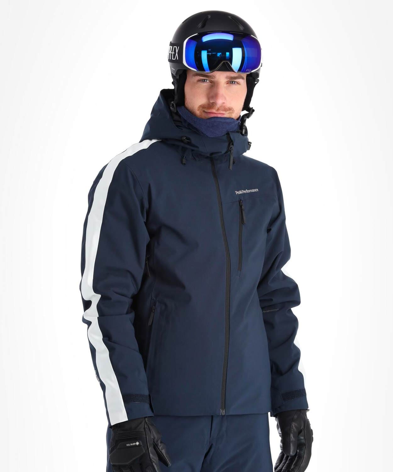 Men’s Navtech Ski Jacket Ski Jackets Peak Performance Blue Shadow/Offwhite S 
