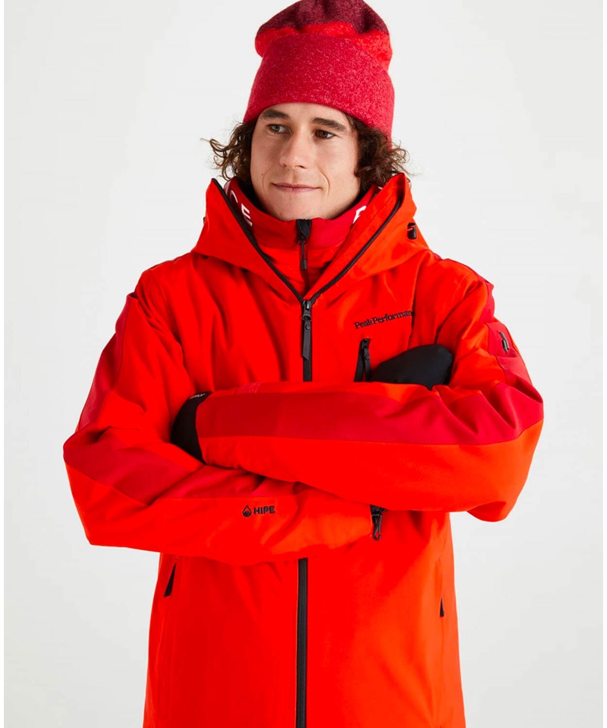 Men’s Navtech Ski Jacket Ski Jackets Peak Performance Racing Red/Rogue Red M 