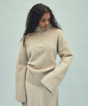 The Mara Zip Jumper Sweaters | Knitwear Friends With Frank 