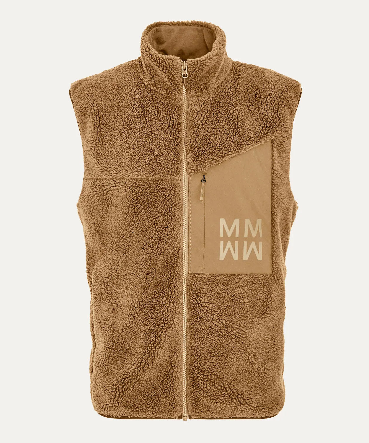 V-2 MH Teddy Fleece Vest Vests The Mountain Studio Antelope Beige XS 