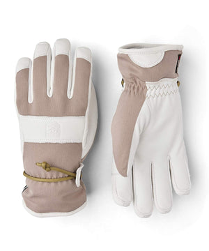 Voss CZone 5 finger Glove Gloves Hestra Beige / White 6 
