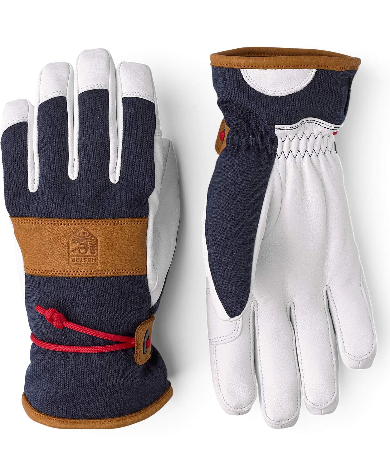 Voss CZone 5 finger Glove Gloves Hestra Navy / White 6 