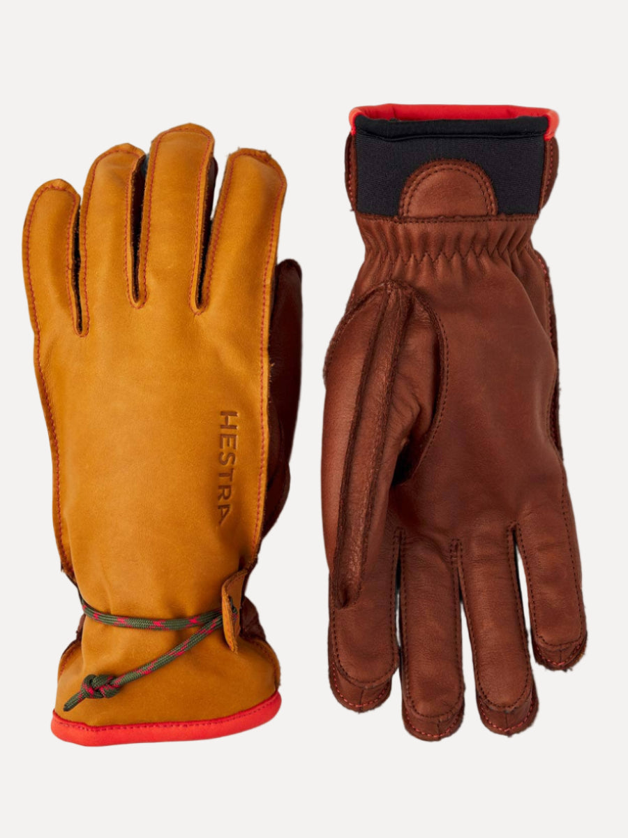 Wakayama 5 finger Glove Gloves Hestra Cork / Brown 6 