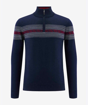 We Norwegians Men's Signature Zip-Up Sweaters | Knitwear We Norwegians Flag XL 