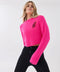 Womens Dondi Knit Sweat Sweaters | Knitwear P.E Nation Pink Glow S 