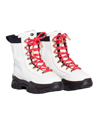 Women’s Hike Lace Up Boot Boots Goldbergh White/Black 36 