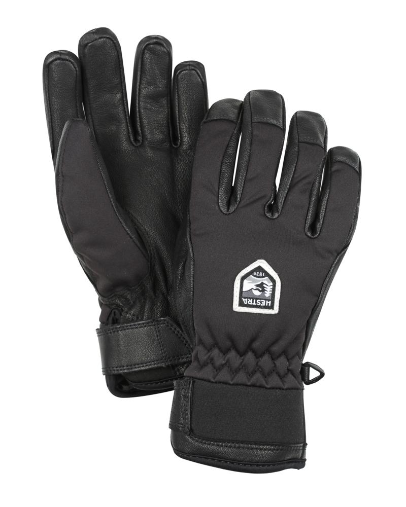 Womens Moje CZone Glove Gloves Hestra Black/Black 6 