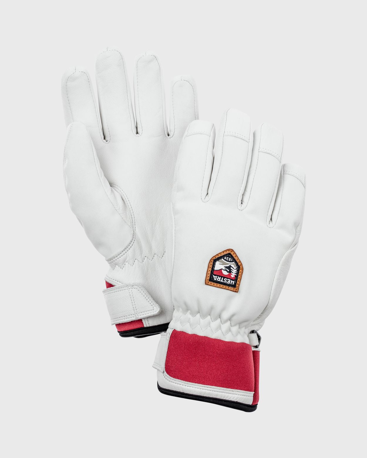 Womens Moje CZone Glove Gloves Hestra White/White 6 
