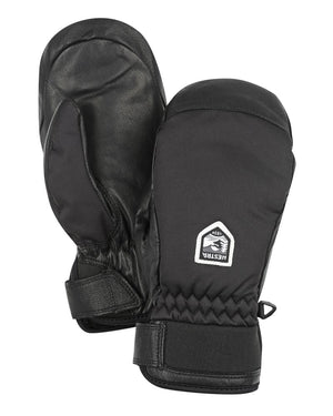 Womens Moje CZone Mitten Gloves Hestra Black/Black 6 