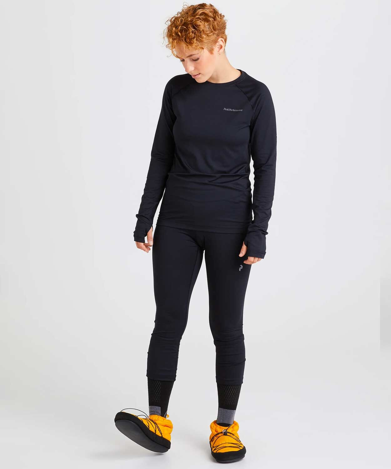 Women's Spirit Crew Base Layers | Thermals Peak Performance 